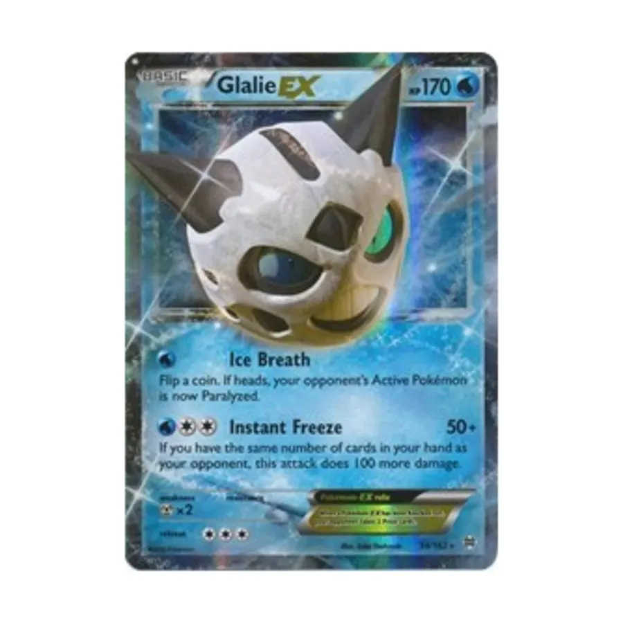 

CCG Glalie EX (UR) #34 (голографическая), Pokemon - XY - BREAKthrough - Singles