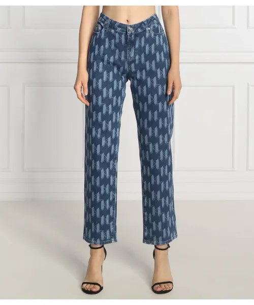 

Джинсы Mom fit Karl Lagerfeld, синий