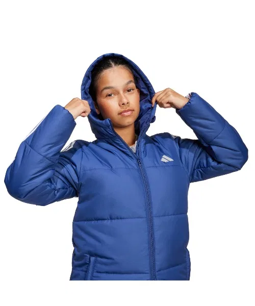 Детское пальто adidas Climawarm тёмно-синее — фото 4