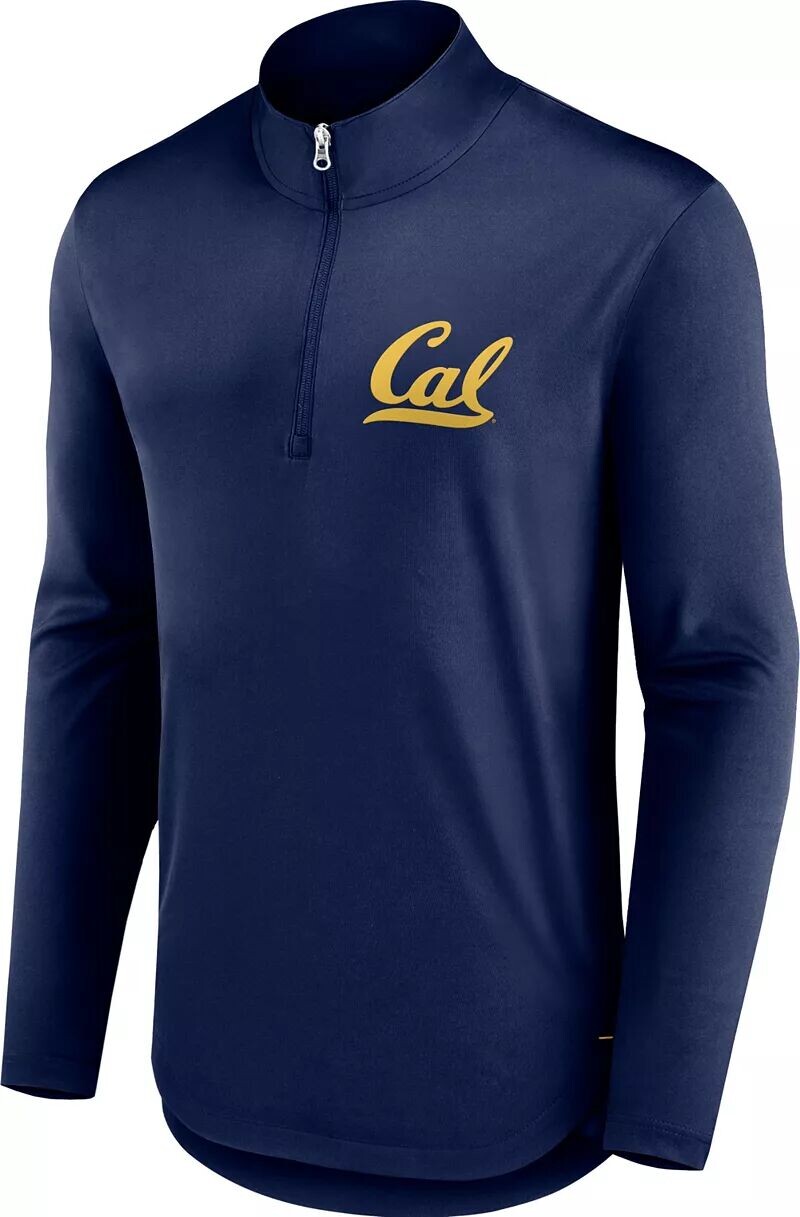 

Мужские кроссовки NCAA Cal Golden Bears с синим логотипом на молнии на четверть, Синий, Мужские кроссовки NCAA Cal Golden Bears с синим логотипом на молнии на четверть