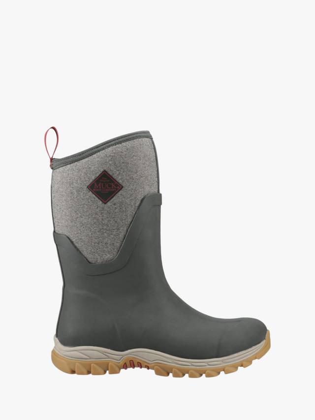 Ботинки arctic sport ii mid wellington Muck, цвет Olive/Herringbone