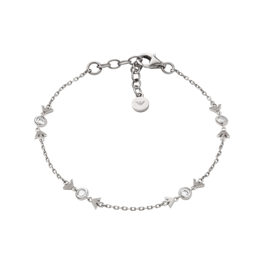 

Серебряный браслет 925 пробы для женщин Silver EMPORIO ARMANI, серебряный