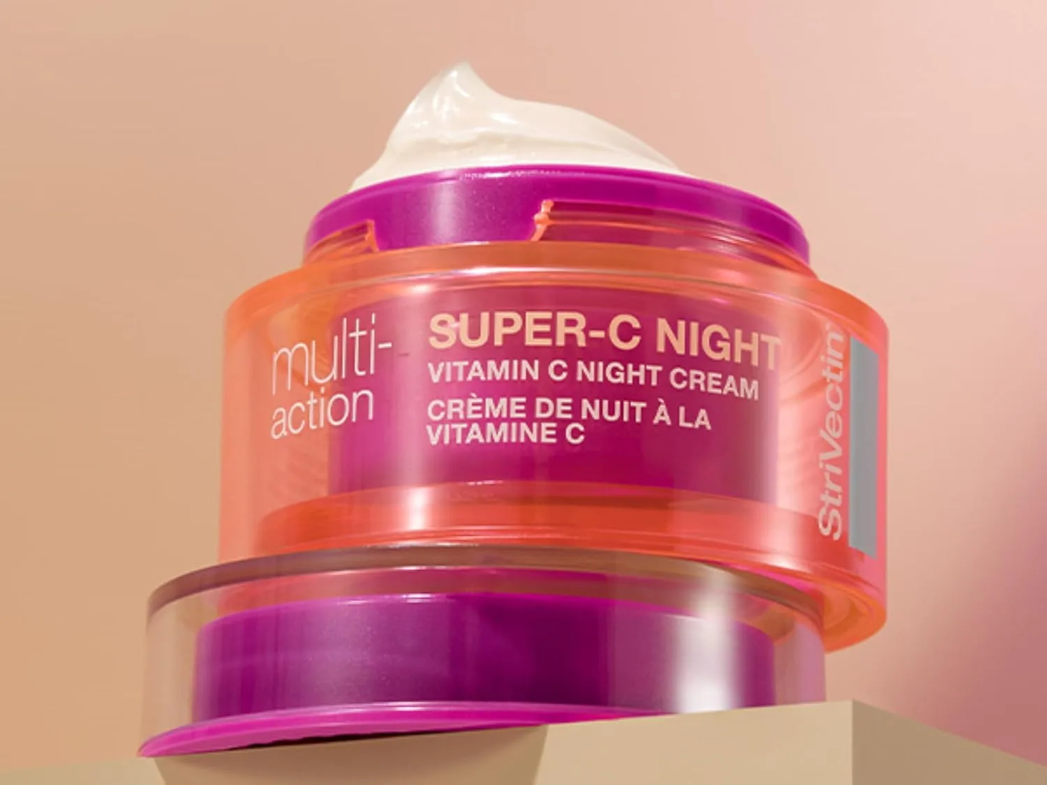 StriVectin Super-C Night Bundle, ночной крем с витамином C Super-C Night, увлажняющий крем Multi-Action Super-C и ежедневный солнцезащитный крем, Multi-Action Super-C Retinol Brighten — фото 2