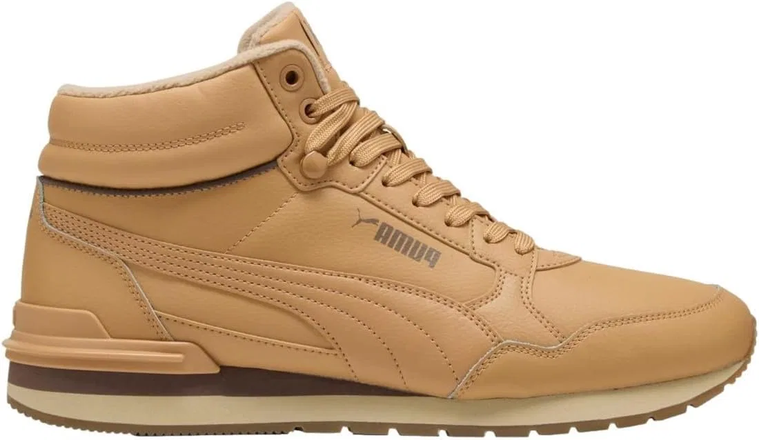 Кроссовки Puma St Runner V4 Mid унисекс для взрослых, Tan Mushroom Tan Mushroom Flat Bronze