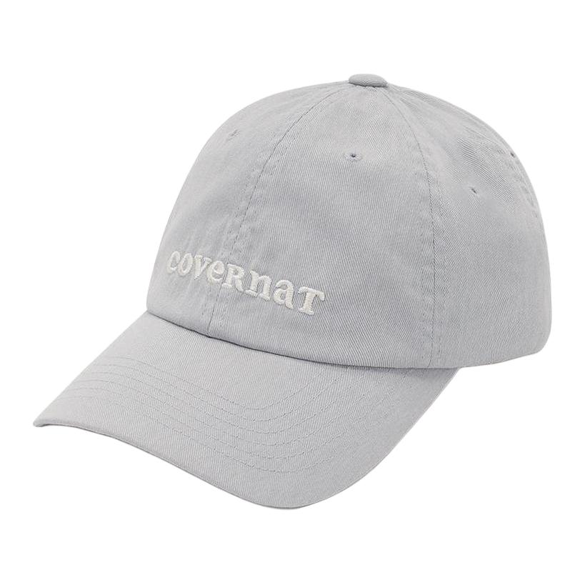 

COVERNAT Хлопковая бейсболка унисекс серая, Gray