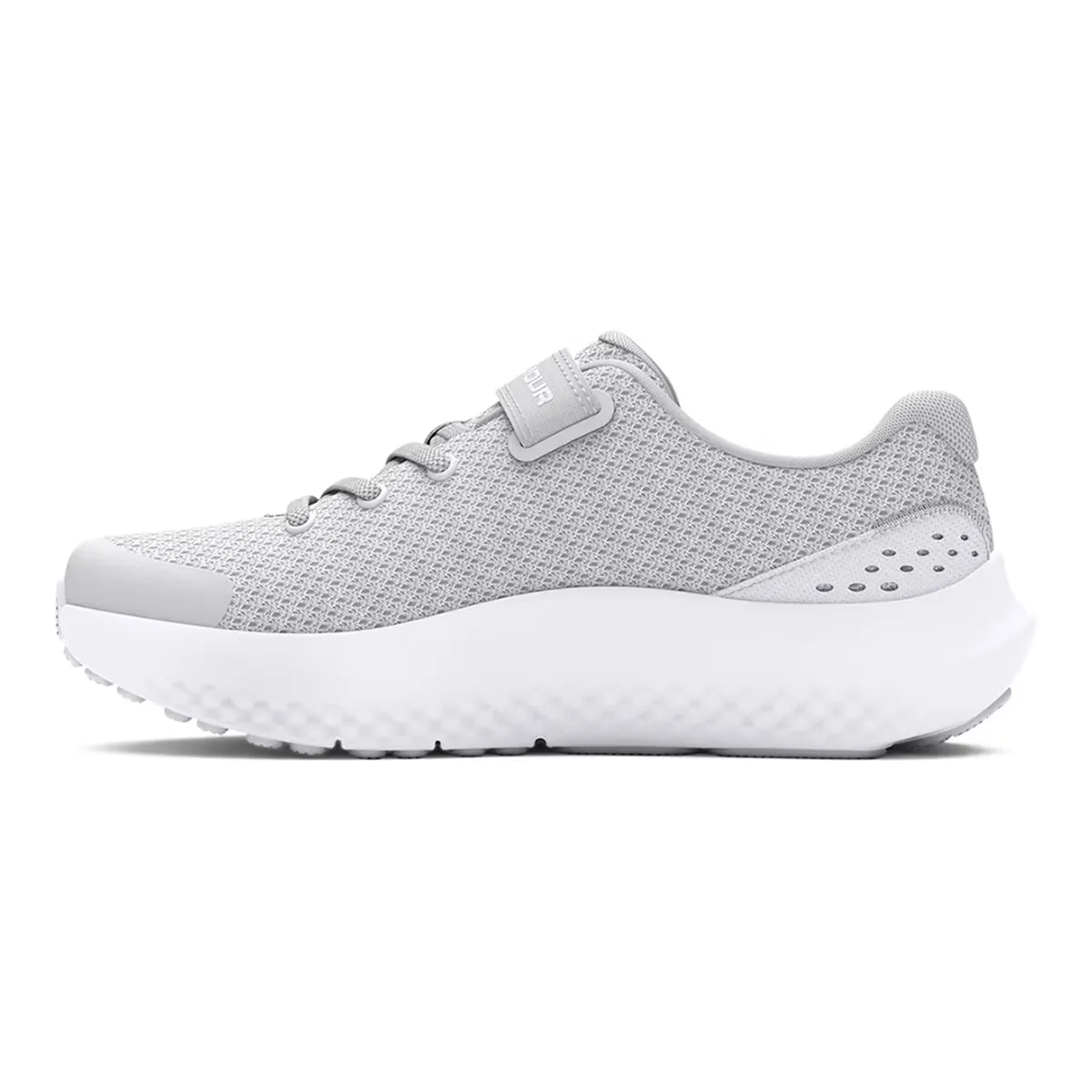 UA GPS Surge 4 AC Under Armour детские кроссовки, серый — фото 4