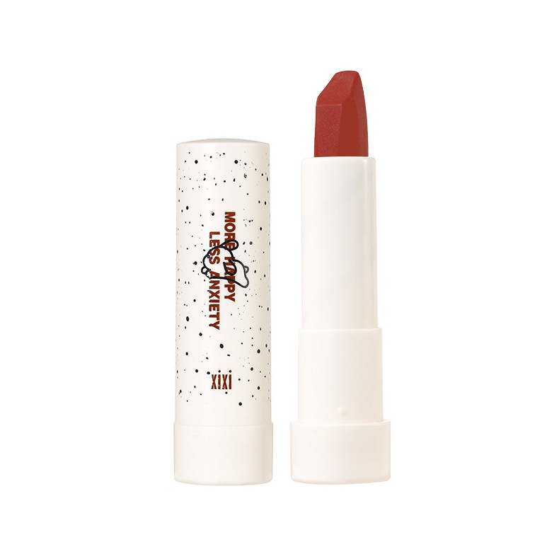 

Помада Akagi Shizuru Chika мягкая матовая легко растушевывается стойкая не переходит на другие поверхности 3,8 г XIXI