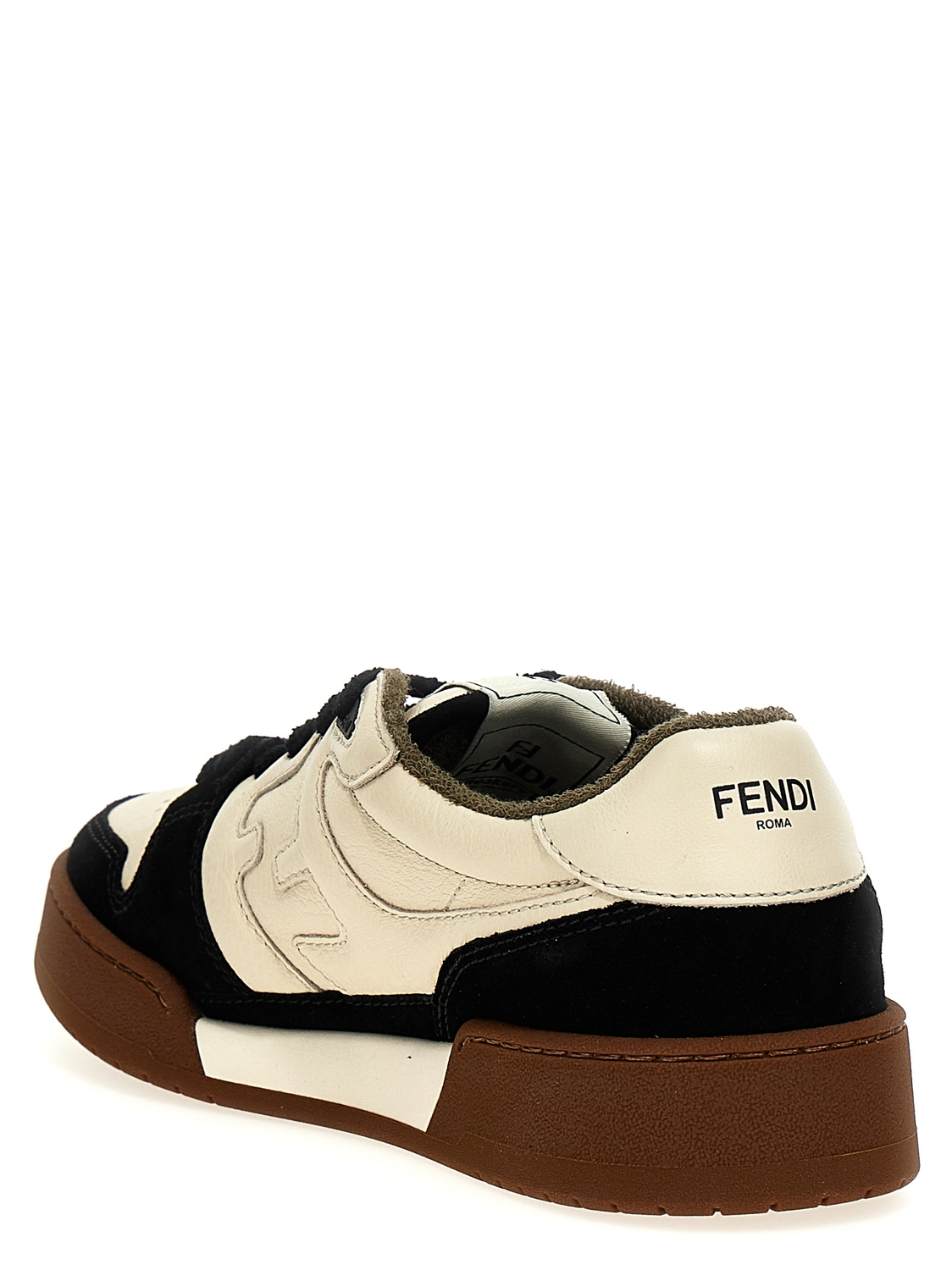 Кроссовки 'Fendi Match' FENDI, белый/черный — фото 3