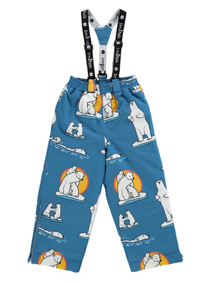 

Лыжные брюки Småfolk Eisbären, синий