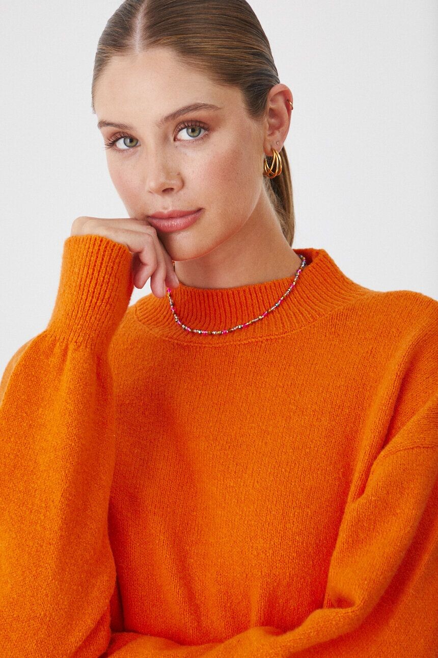 

Свитер из медицинской шерсти Medicine, оранжевый