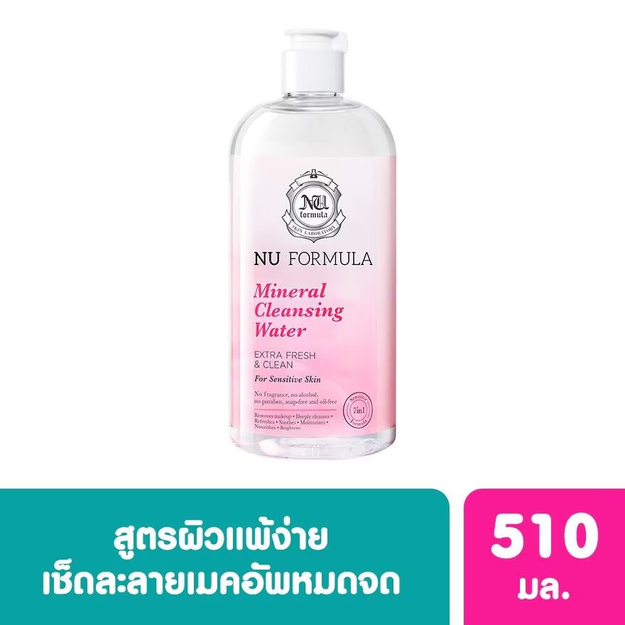 

Nu Formula Минеральная очищающая вода 510 мл, Clear
