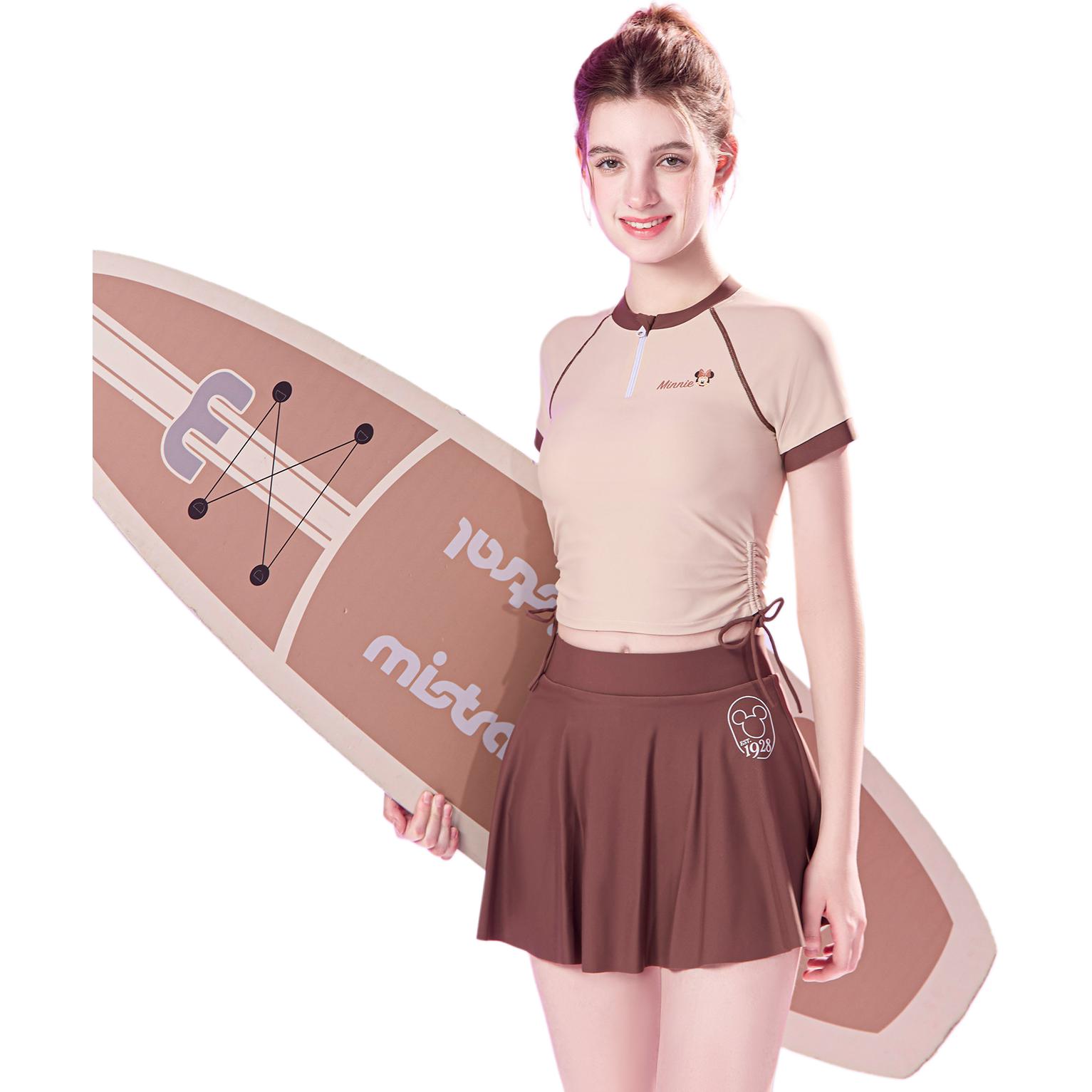 

Купальник раздельный женский Two Piece Disney, Maillard Style Coffee[Two-Piece Set]