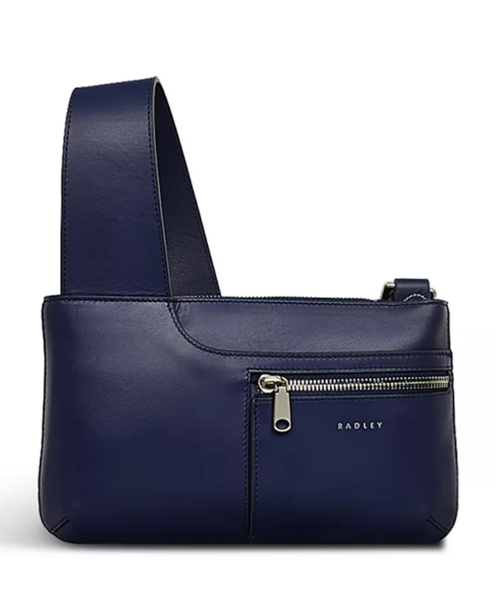 

Мини-сумка через плечо Pockets Icon с застежкой-молнией Radley London, синий