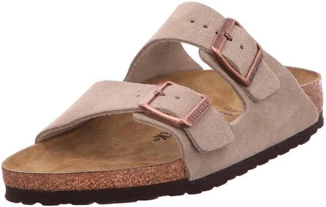 Birkenstock 51061 Взрослый Аризона, унисекс, сабо туфли-лодочки Birko-Flor (обычные), коричневый