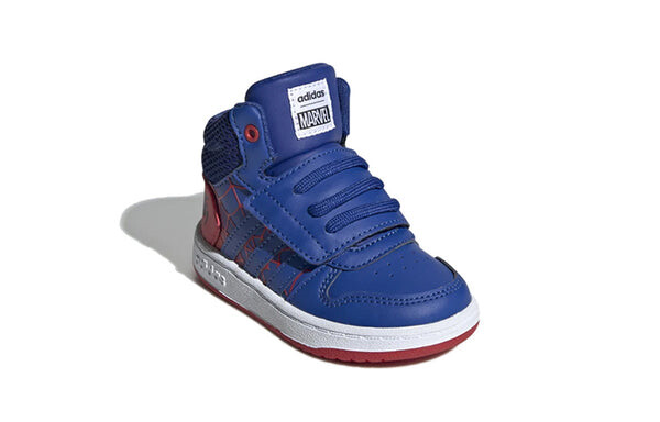 Кроссовки neo hoops mid 2.0 Adidas, синий — фото 2