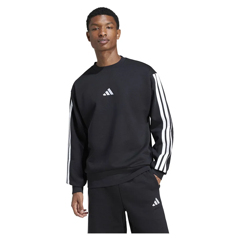 

Толстовка adidas Essentials 3 Stripes Fleece, черный