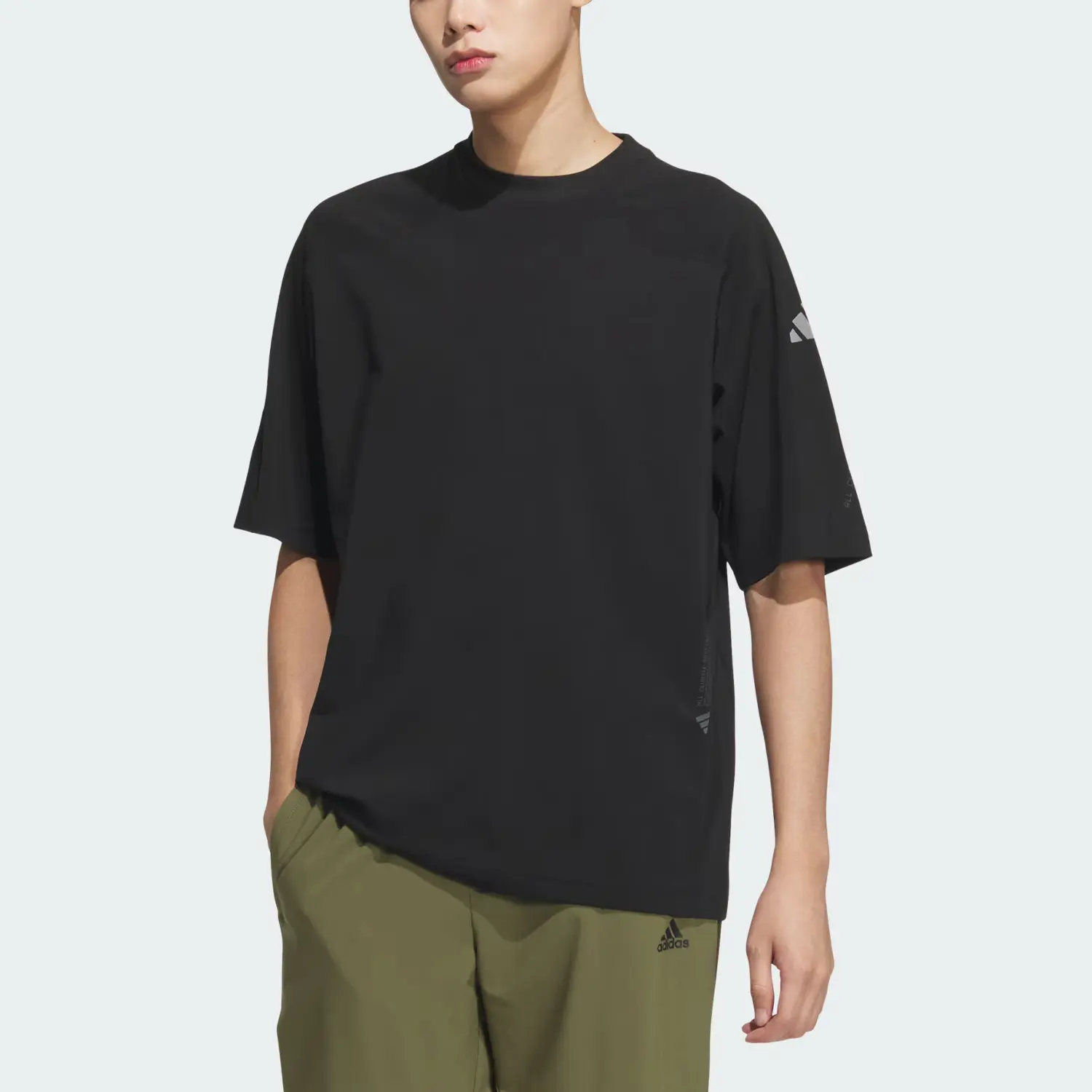 Adidas Футболка CITY ESCAPE мужская black — фото 3