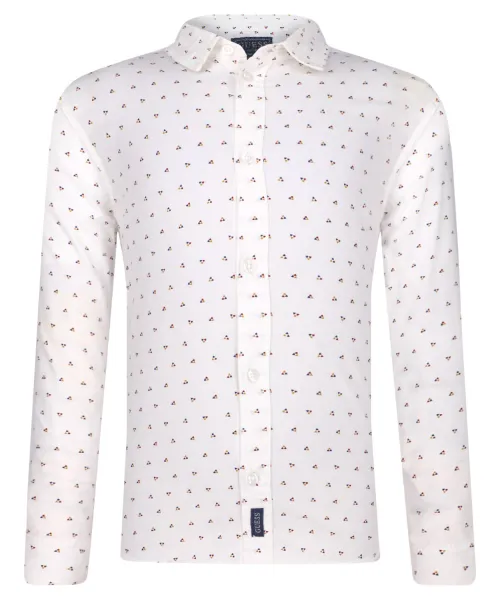 

Рубашка Regular fit Guess, белый