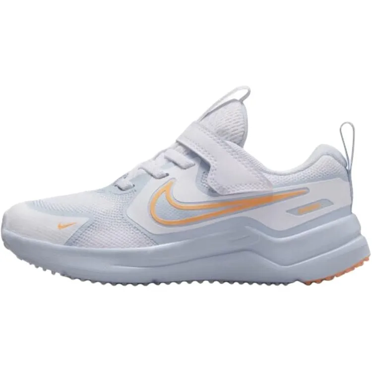 Nike Детские кроссовки Cosmic Runner Slip Resistant Abrasion Resistant Low top Lifestyle White/Butter Peach