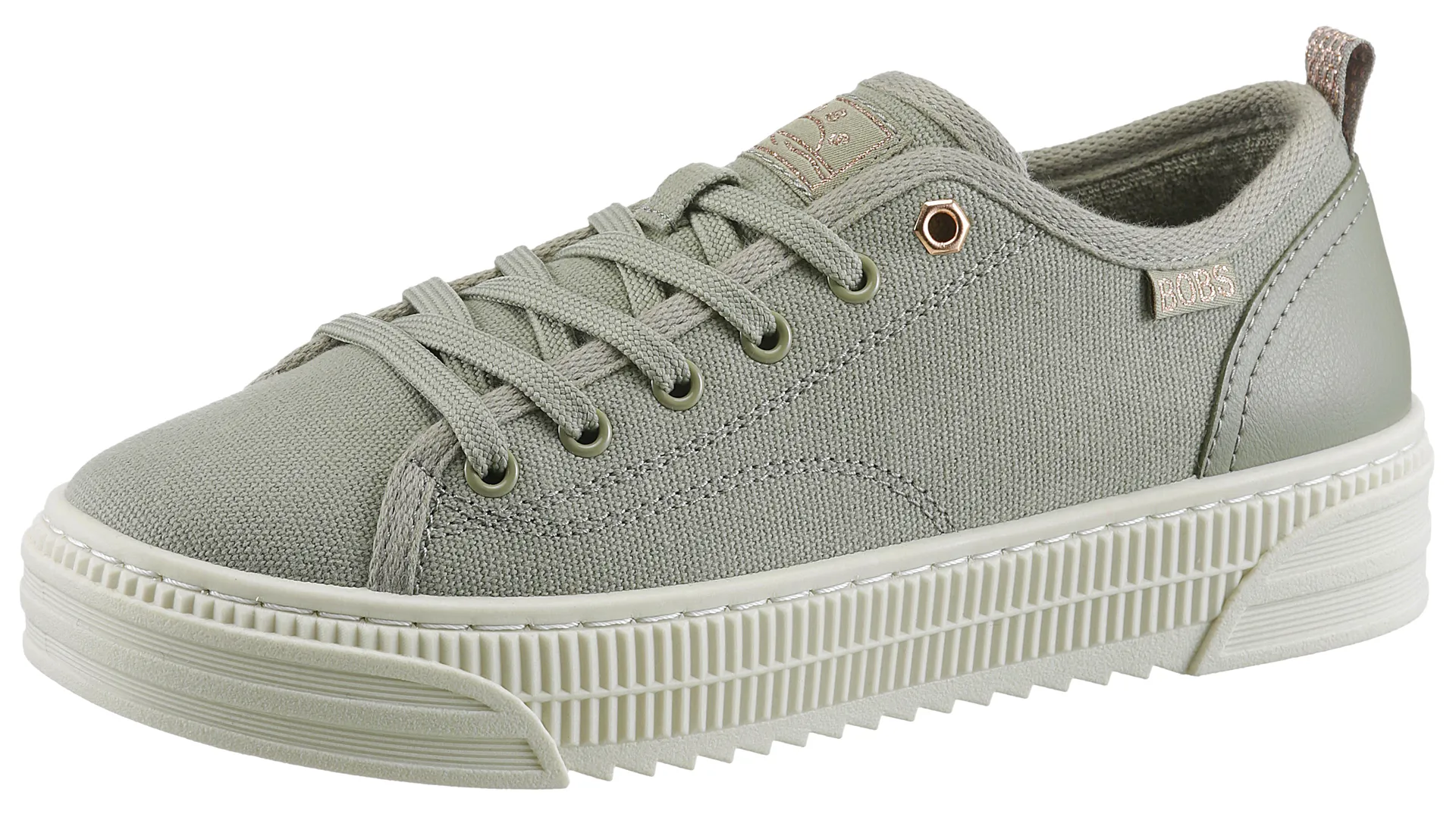 

Кроссовки-слипоны Skechers "BOBS COPA-", летняя обувь, повседневная обувь, тапочки веганской работы, зеленый
