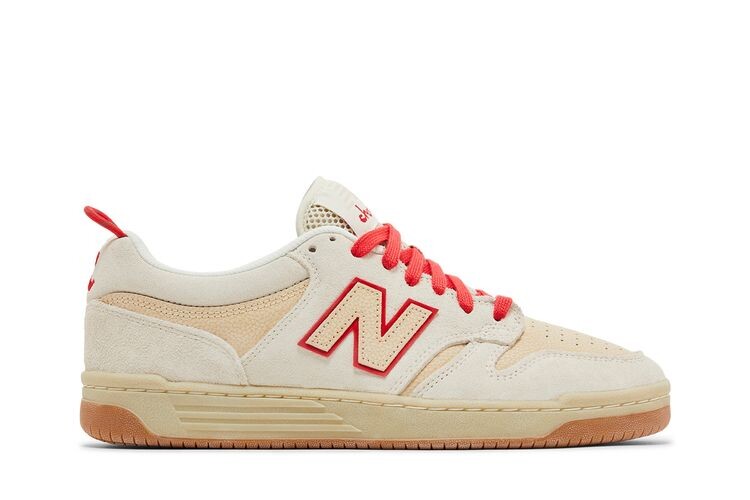 

Кроссовки New Balance Chocolate Skateboards x Numeric 480 Sea Salt Red, кремовый, Бежевый, Кроссовки New Balance Chocolate Skateboards x Numeric 480 Sea Salt Red, кремовый