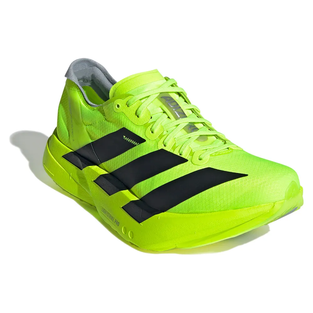 Беговые кроссовки adidas Adizero Adios Pro 4, желтый — фото 4