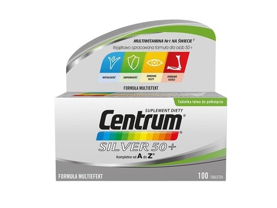 

БАД Centrum Silver 50+ витамины 100 таблеток