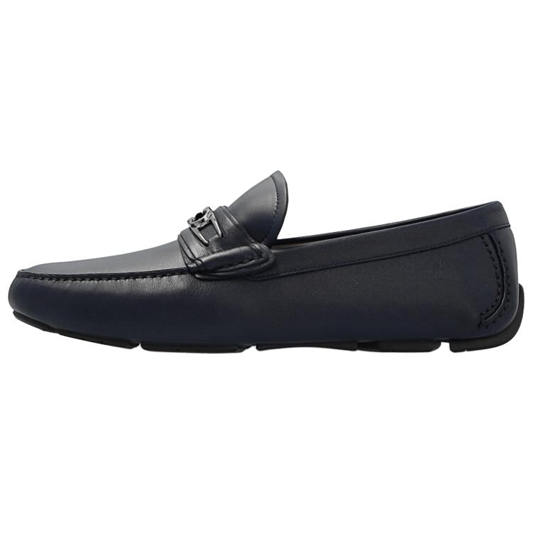 

Туфли кожаные Ferragamo Gancini, черный