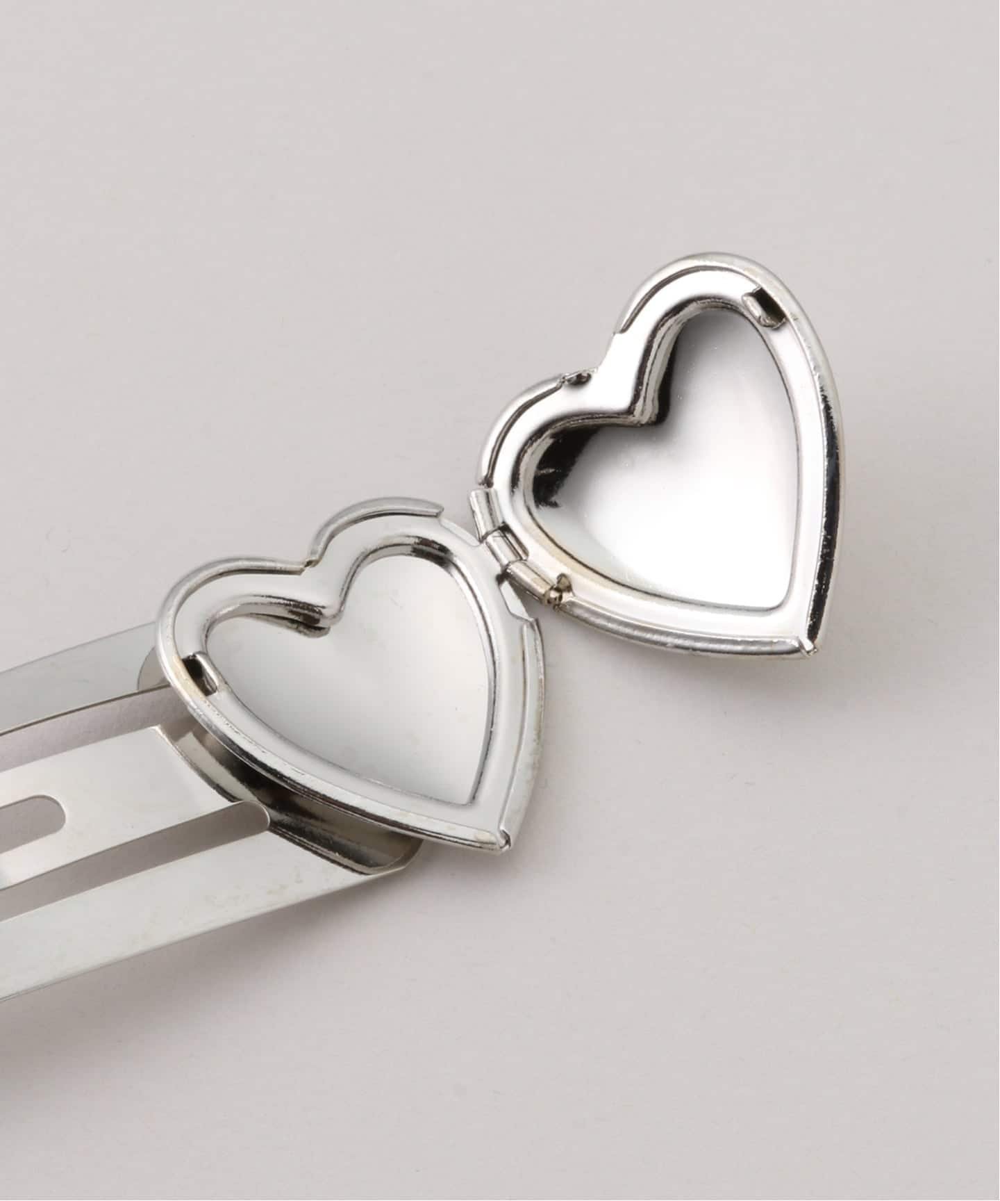 Заколки для волос в форме сердца heyep Grise, Silver — фото 4