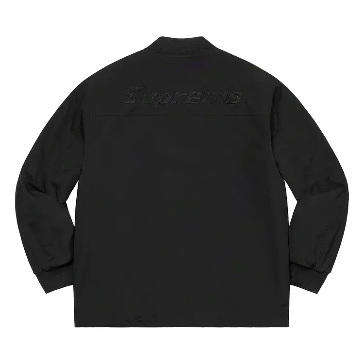 Двусторонняя рабочая куртка Supreme Tech Work Jacket, цвет «черный» — фото 2