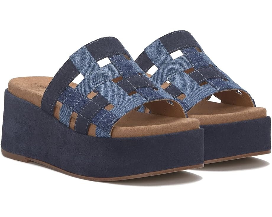 

Туфли Lucky Brand Ulrich Woven Platform Sandal, цвет Medium Dark