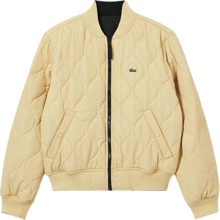 LACOSTE Куртка мужская черно-бежевая с желтым, Black/Beige Yellow — фото 3
