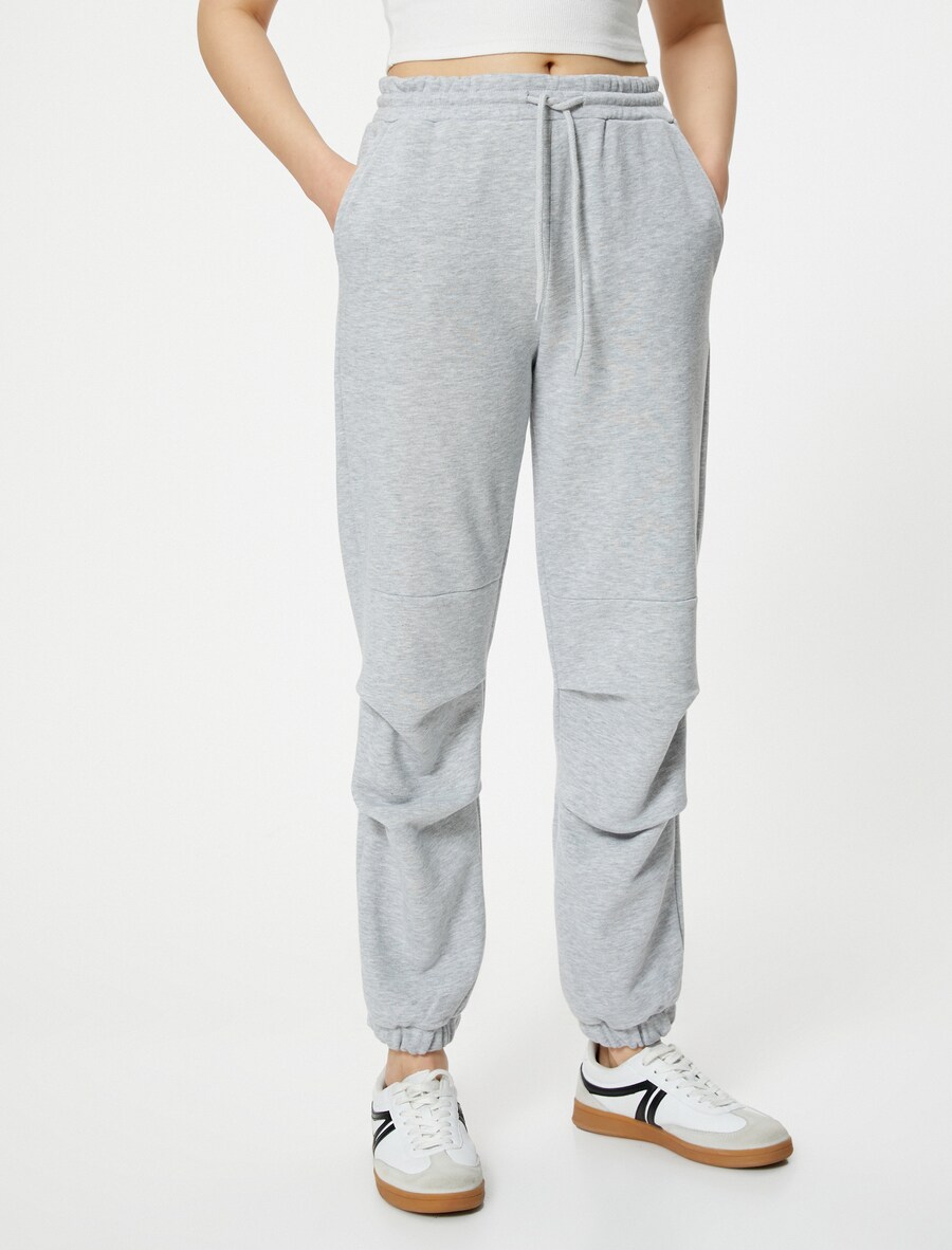 

Спортивные штаны Koton Tapered Pants, пятнистый серый
