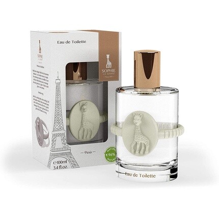 

Sophie La Girafe Parfums Vegan Children'S Eau De Toilette 100ml With Teething Ring - Ideal For Children, Moms, And Pregnant Women - 96% Natural