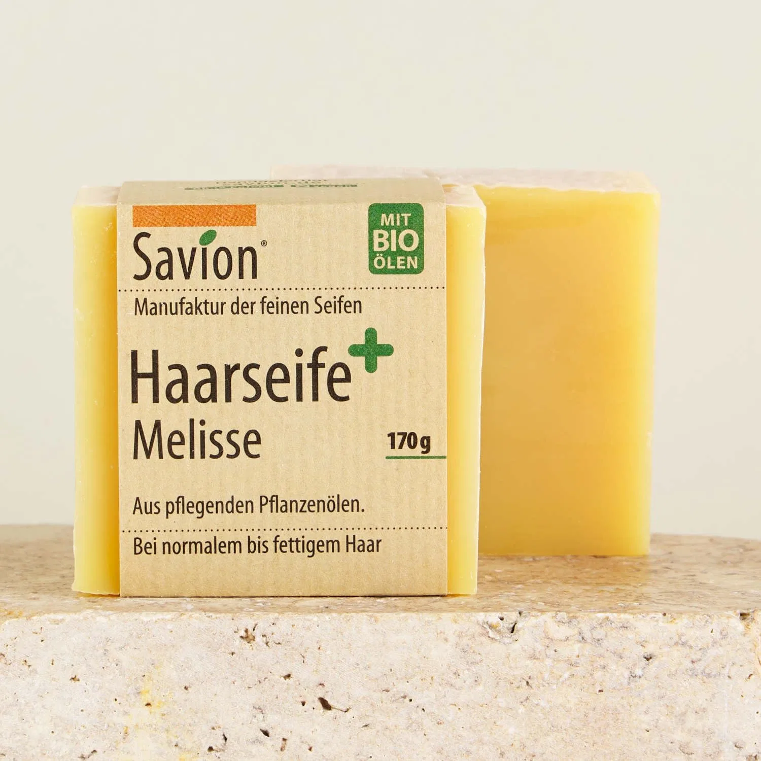 Веганское мыло для волос с мелиссой Savion Melisse Plus Savion