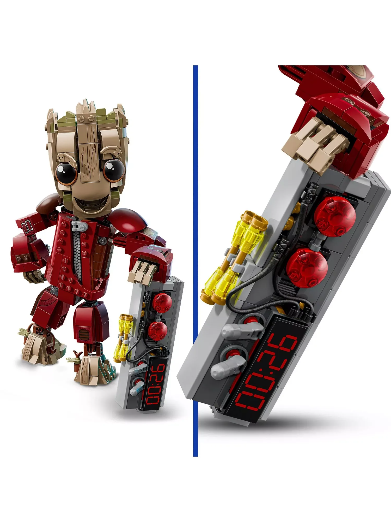 Marvel 76341 Стражи Галактики, комбинезон Опустошителя, Грут LEGO — фото 3