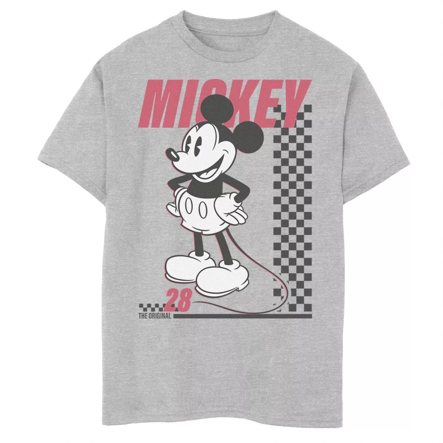 

Футболка Disney's Mickey Mouse с рисунком Finish Line № 28 для мальчиков 8–20 лет Licensed Character