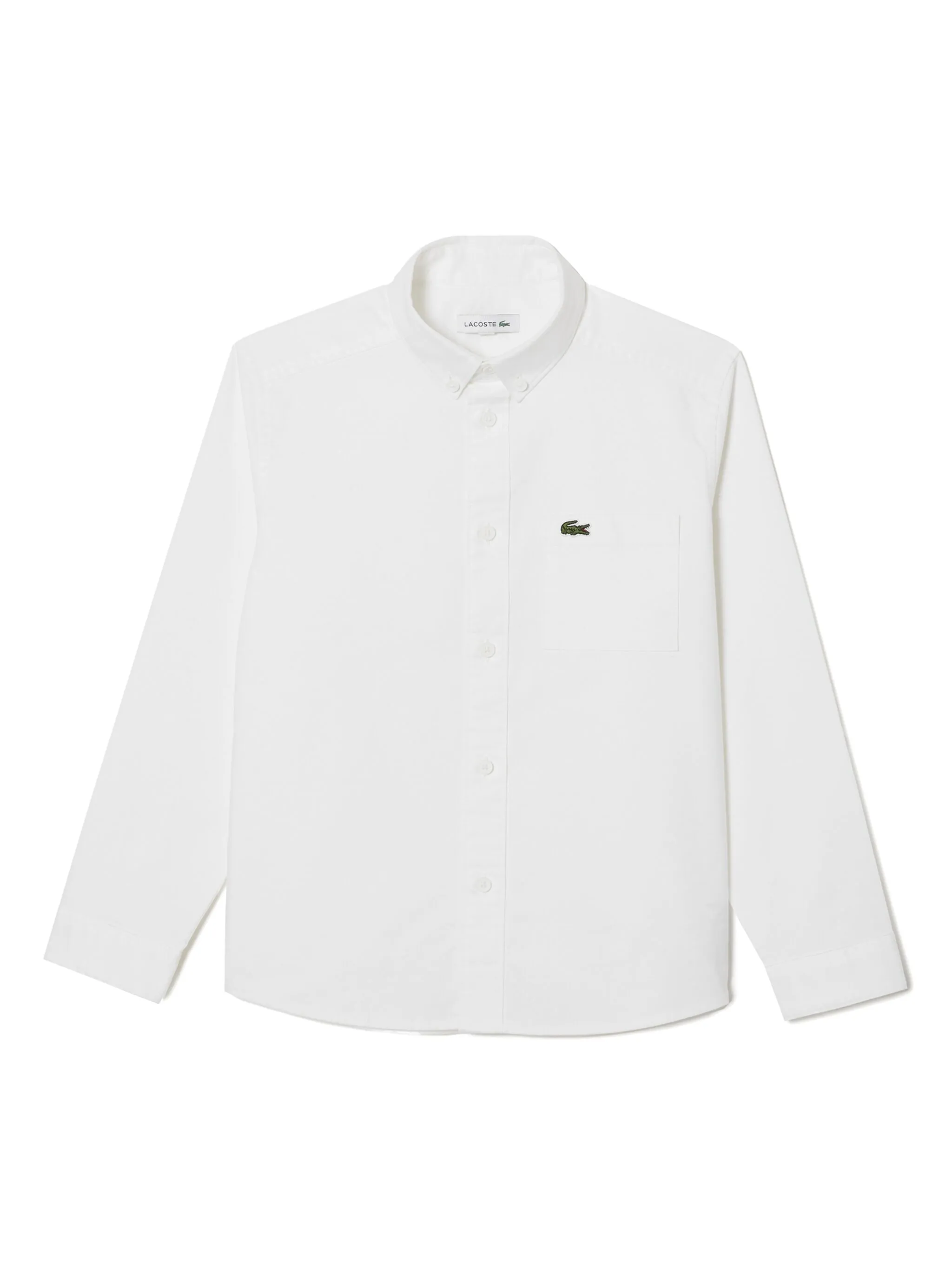 

Рубашка с логотипом Lacoste Kids, белый