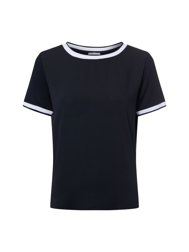 

More & More Белая футболка темно-синего цвета, Синий, More & More Белая футболка темно-синего цвета