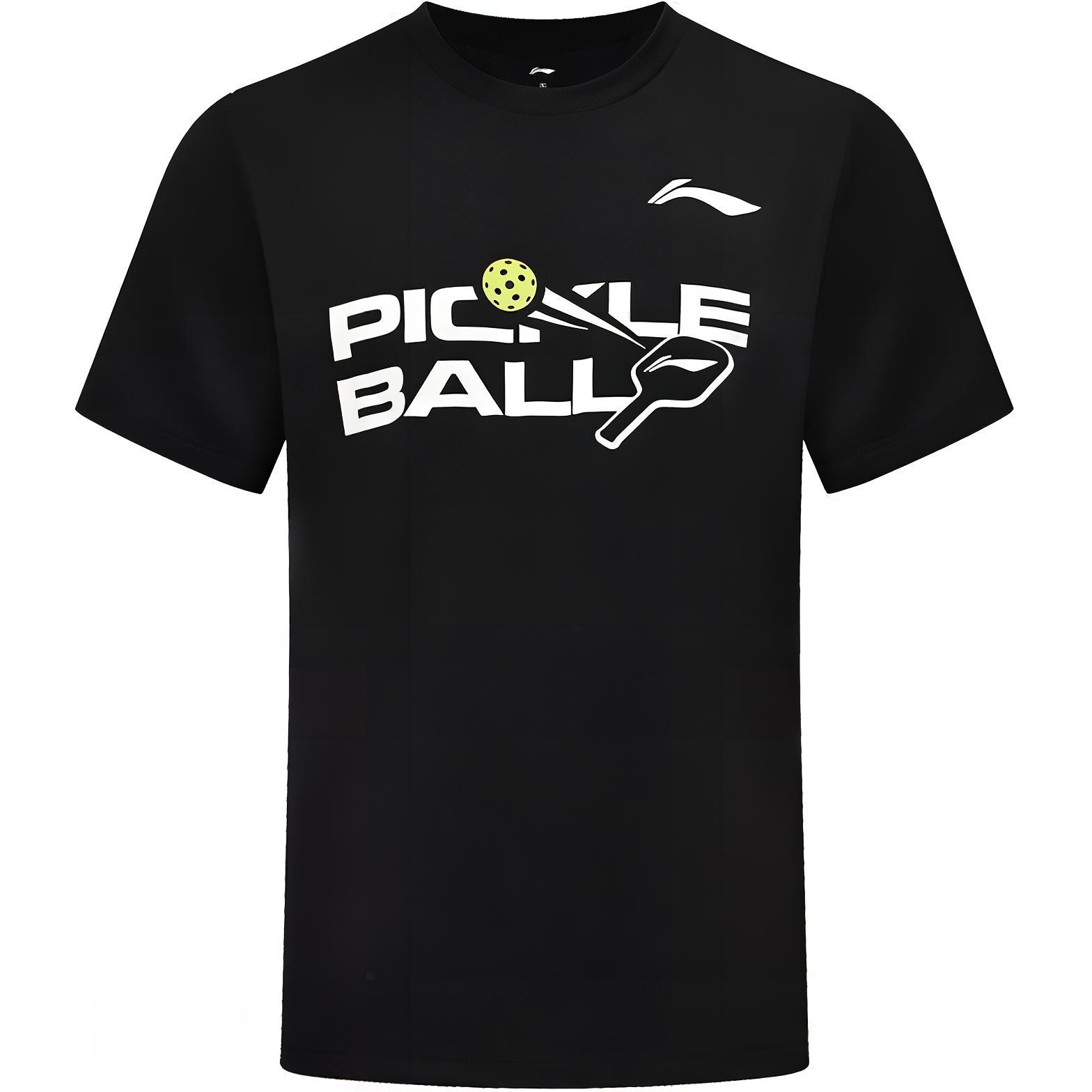 

LINING Футболка унисекс черная, Черный, LINING Футболка унисекс черная