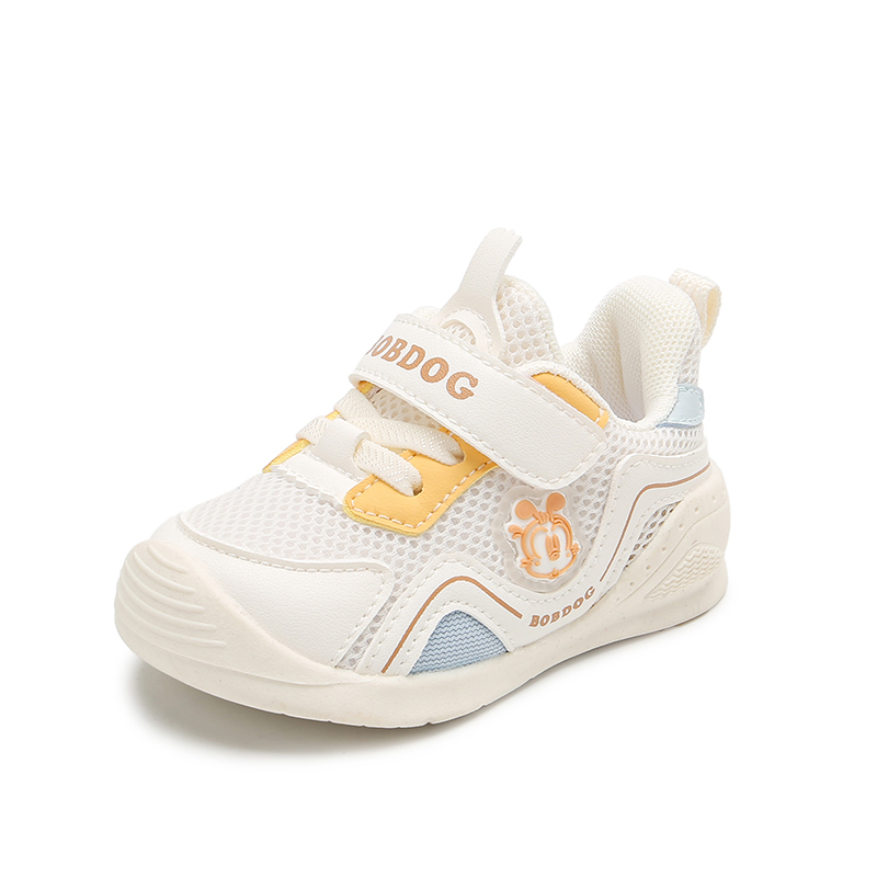 

Низкие кроссовки с защитой от отскока для младенцев и малышей BOBDOG, бежевый