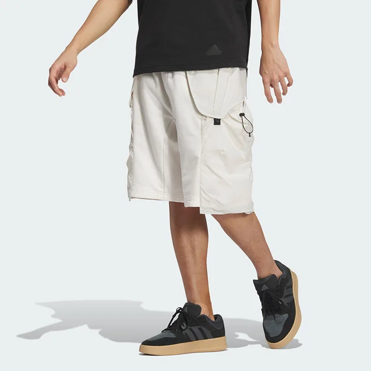Adidas Шорты casual мужские FUTURE STYLE WOVEN MIX розовые и белые — фото 4