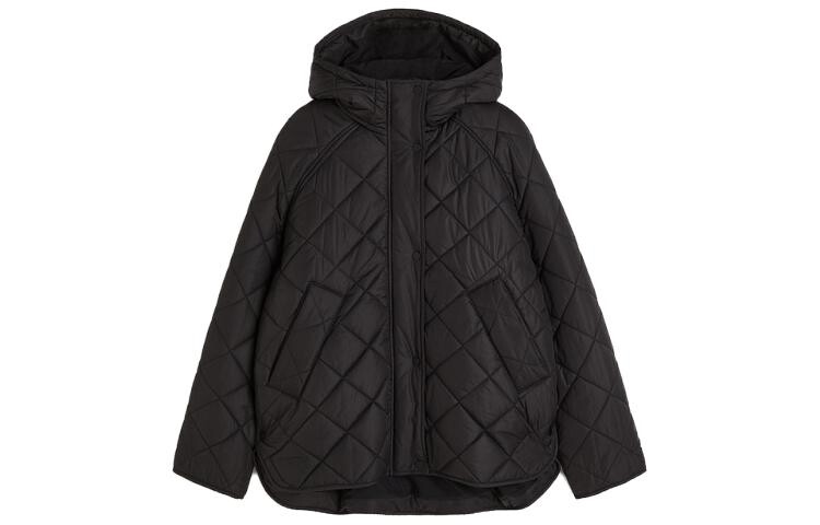 

Стеганая куртка женская черный H&M