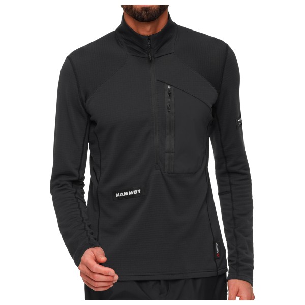 

Куртка флисовая Eiger Nordwand Advanced First Layer с застежкой-молнией на половину длины Mammut, черный