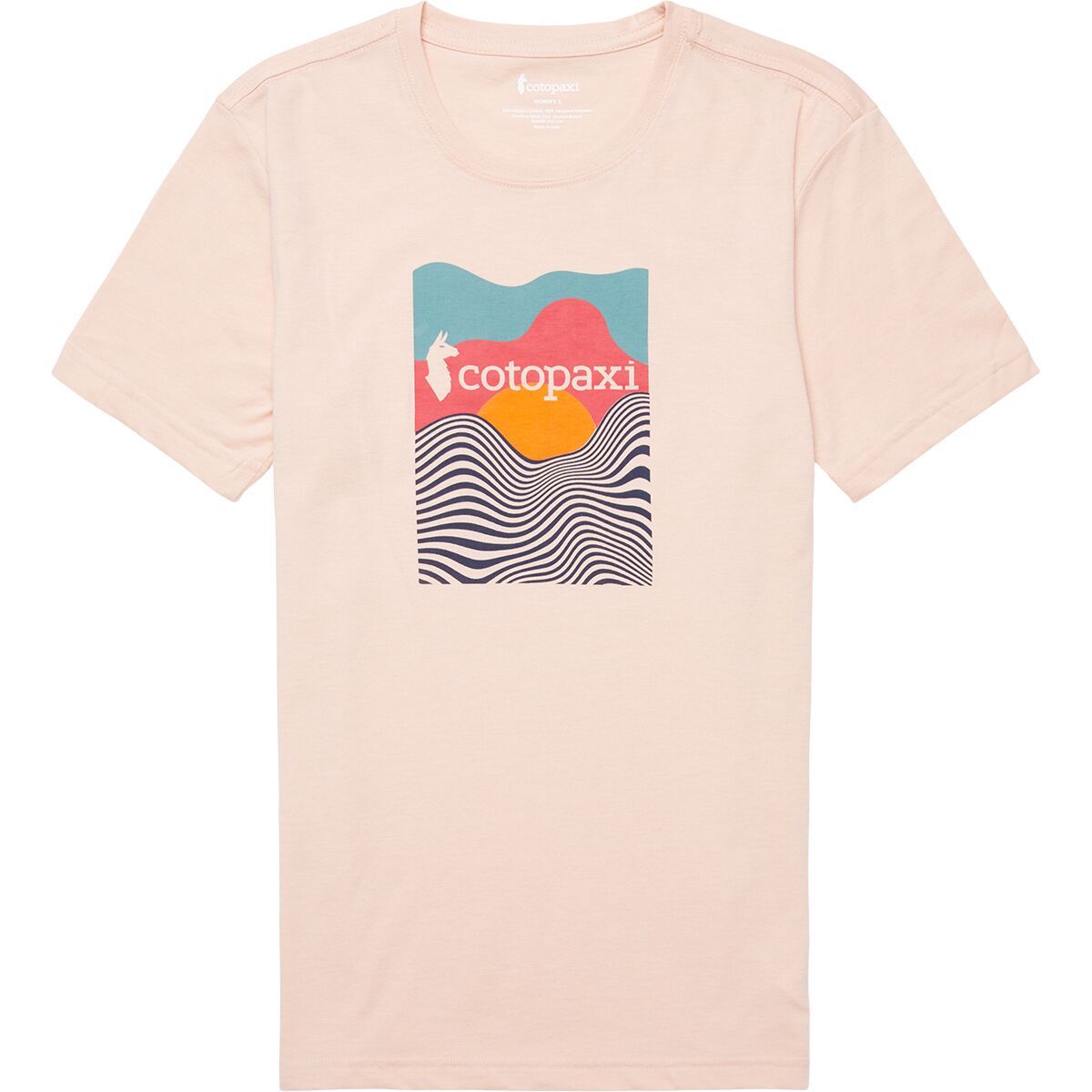 

Футболка органическая Vibe Cotopaxi, цвет rosewood