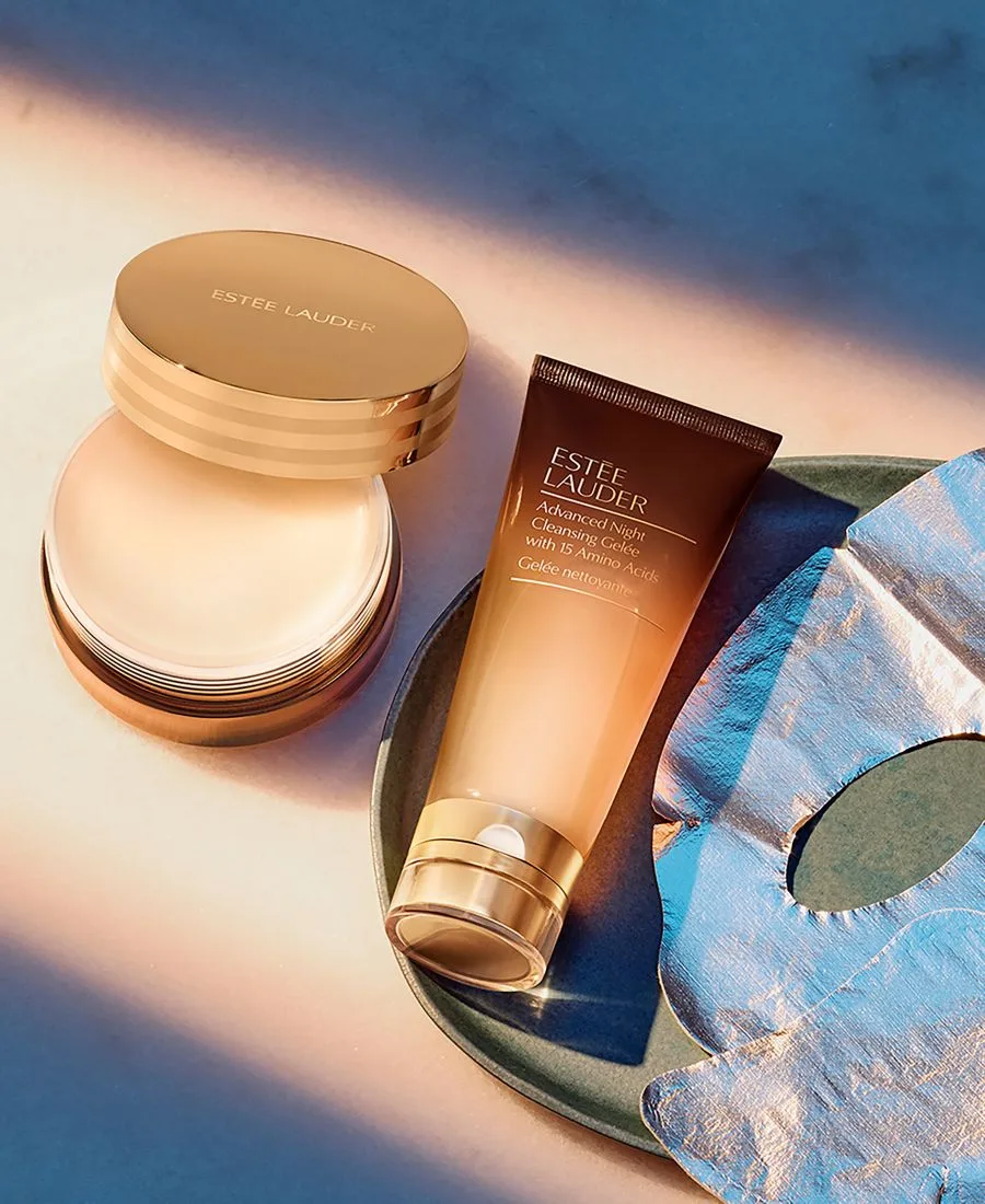 Estée Lauder Усовершенствованная ночная восстанавливающая концентрированная маска для лица с гиалуроновой кислотой, набор из 4 штук — фото 4