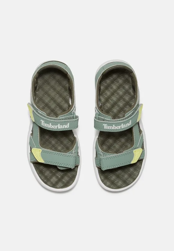 Сандалии для ходьбы perkins row с двойным ремешком Timberland, Light Green — фото 3