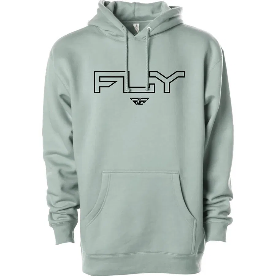 Худи Youth Edge Fly Racing, Dusty Sage