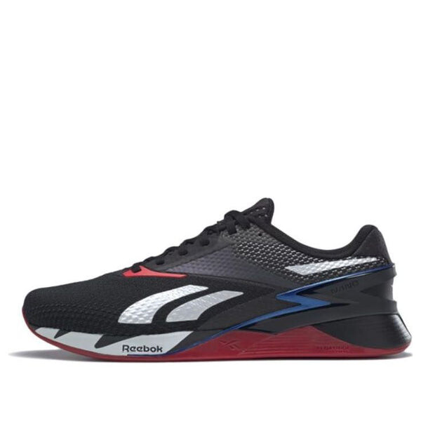 

Кроссовки nano x3 'black blue red' Reebok, черный