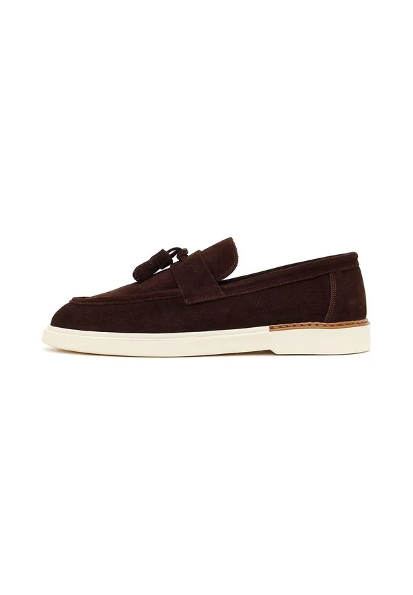 Лоферы без шнурков Derimod, Brown